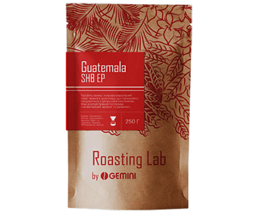 Кофе зерновой Guatemala SHB EP (250 г.)